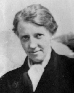 Elisabeth de Beau lieu, née Oelrichs,, peu de temps avant sa mort en avril 1943