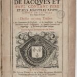 œuvres de jacques et Paul Contant 1628