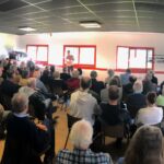 Présentation du Dictionnaire à Botmeur octobre 2025 Photo Gösta Sandberg